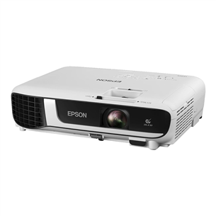 Epson EB-W51, WXGA, 4000 лм, белый - Проектор
