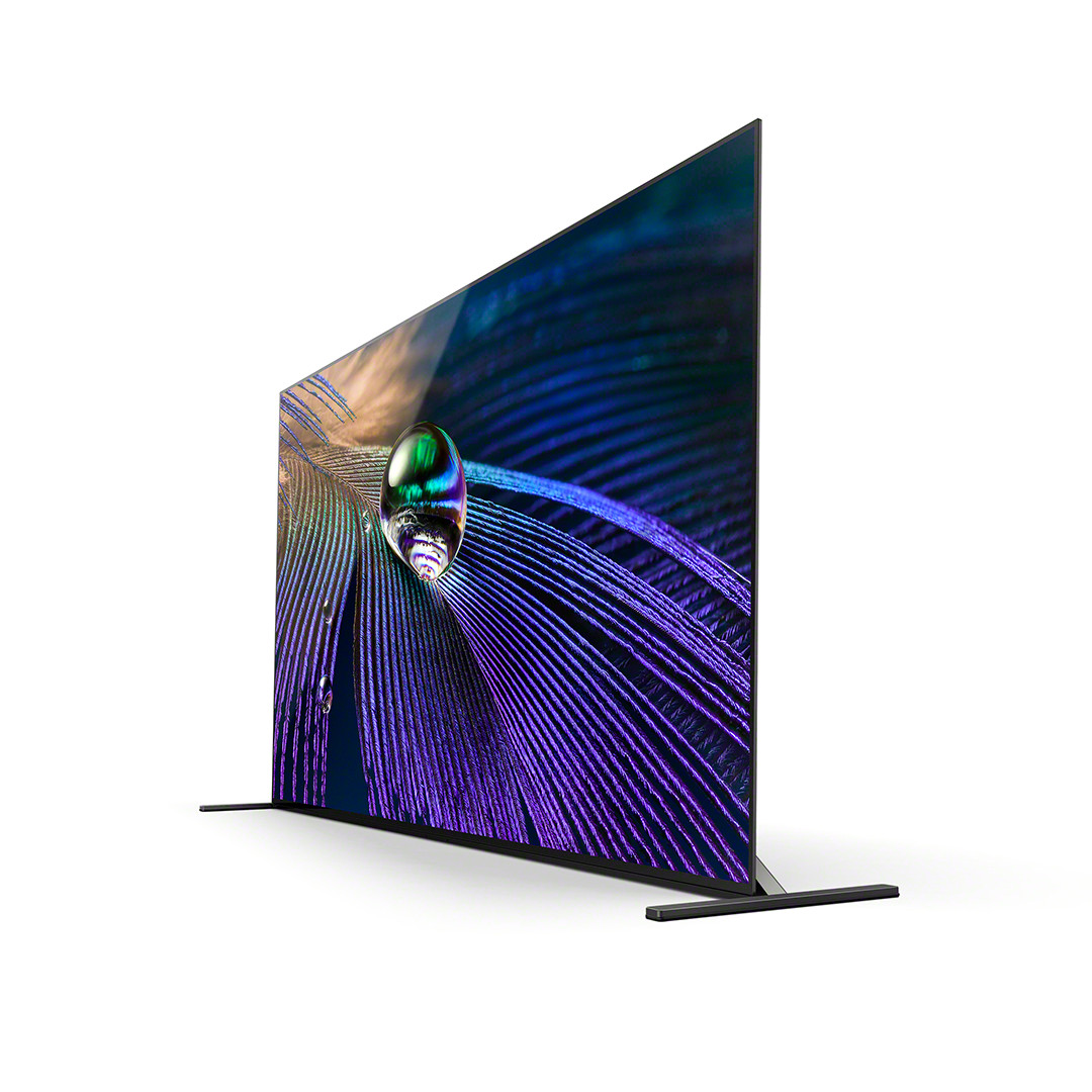 Sony XR A90J, 55", 4K UHD, OLED, feet stand, black - TV