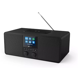 Philips TAR8805, FM, DAB+, Spotify connect, Bluetooth, беспроводная зарядка, черный - Интернет-радио