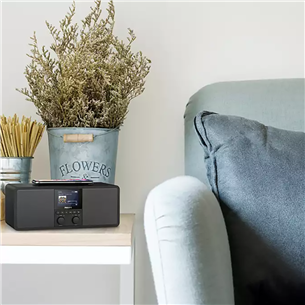 Philips TAR8805, FM, DAB+, Spotify connect, Bluetooth, беспроводная зарядка, черный - Интернет-радио