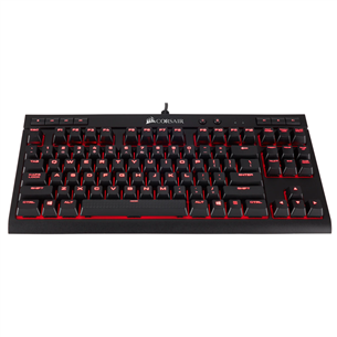 Klaviatūra Corsair K63 Cherry MX Red, SWE, Laidinė
