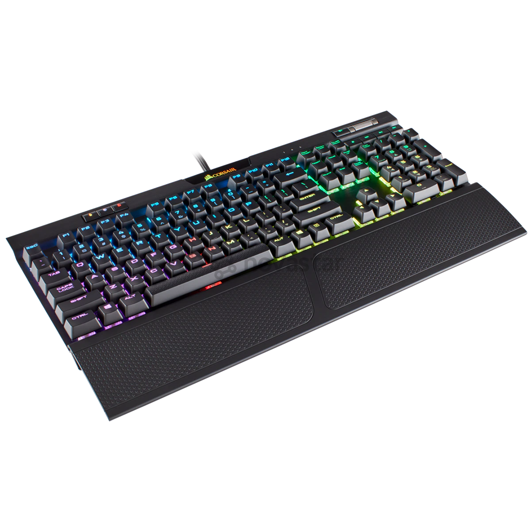 Klaviatūra Corsair K70 RGB MK.2 Cherry MX Speed ,SWE, laidinė