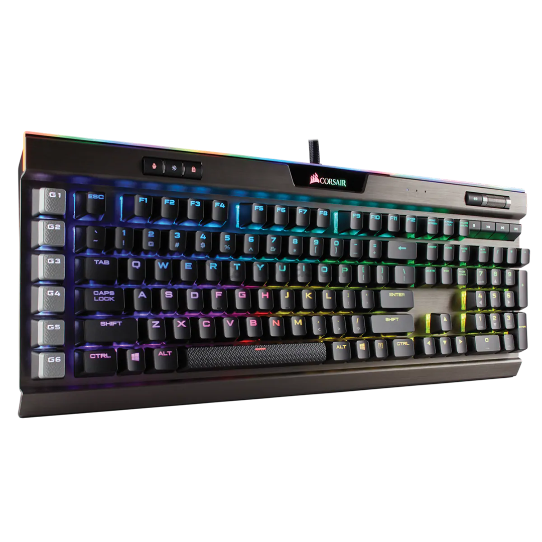 Klaviatūra Corsair K95 RGB Platinum Cherry MX Speed, SWE