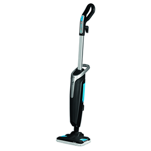 Tefal, black/blue - Steam mop VP6555