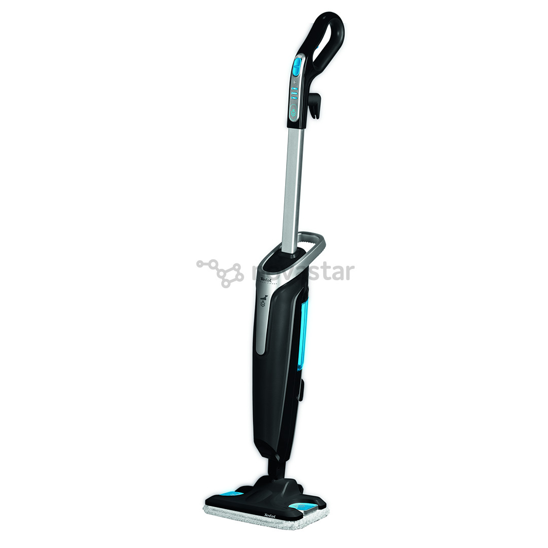 Tefal, black/blue - Steam mop