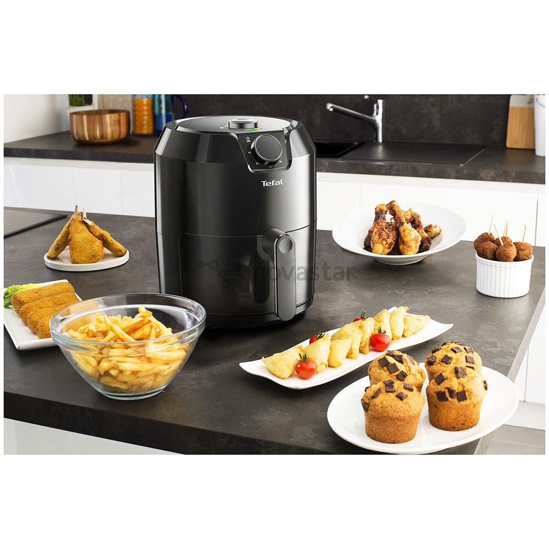 Airfryer Tefal EasyFry, 1400 W, black