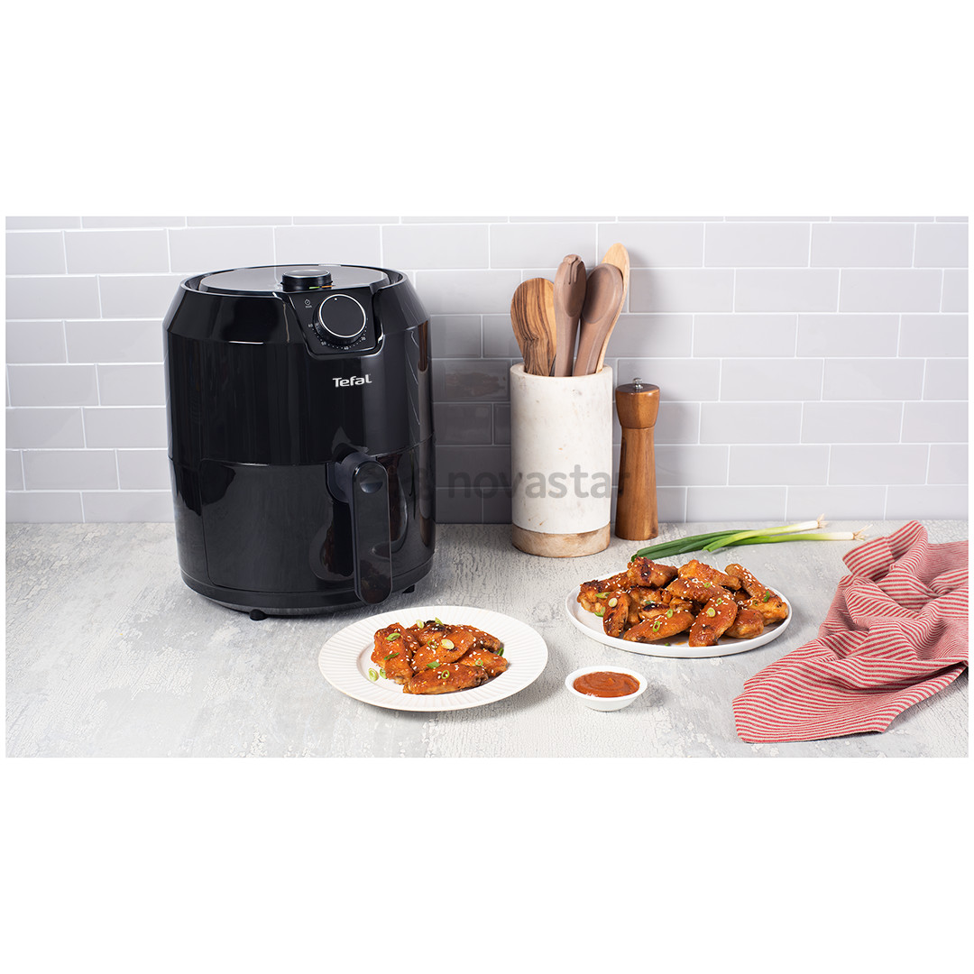 Airfryer Tefal EasyFry, 1400 W, black
