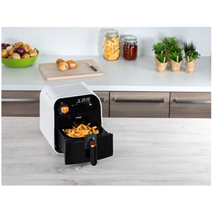 Tefal Fry Delight Meca, 1450 W, black/white - Hot air fryer