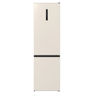 Gorenje, CrispZone, 331 л, высота 200 см, бежевый - Холодильник NRK6202AC4