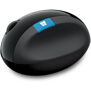 Pelė MicroSoft Sculpt Ergonomic, belaidė, Juoda