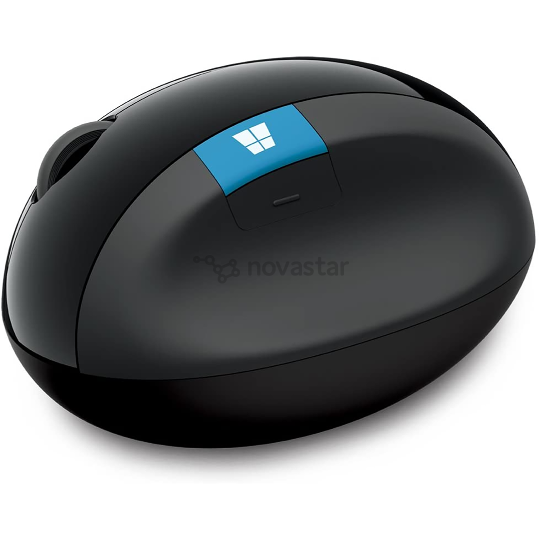 Pelė MicroSoft Sculpt Ergonomic, belaidė, Juoda