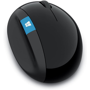 Pelė MicroSoft Sculpt Ergonomic, belaidė, Juoda