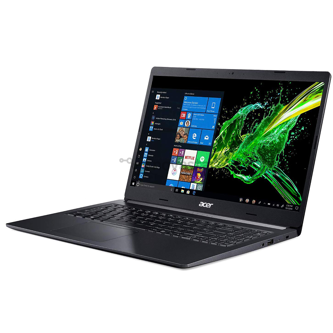 Nešiojamas kompiuteris Acer Aspire 5/AMD Ryzen 5 5500U/AMD Radeon RX Vega 7/512 GB SSD; 16 GB RAM/W10H/Black