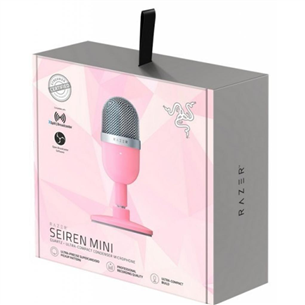 Mikrofonas Razer seiren mini, Pink