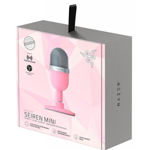 Razer Seiren Mini, USB, pink - Microphone