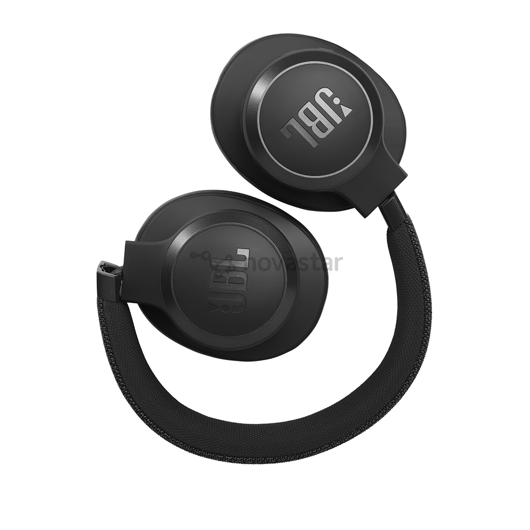 Ausinės JBL LIVE 660NC, Belaidės, Juodos