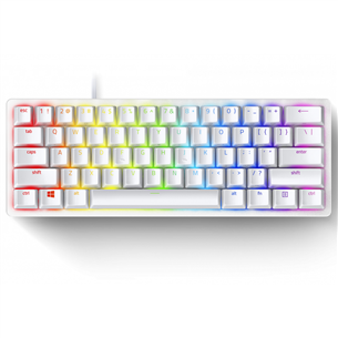 Razer Huntsman Mini Mercury Ed. Razer Red Switch, SWE, white - Mechanical Keyboard RZ03-03392000-R3N1