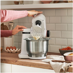 Bosch, 3.8 L/1.25 L,700 W, white - Kitchen machine