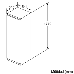 Įmontuojmas šaldytuvas Bosch KIL82VSF0