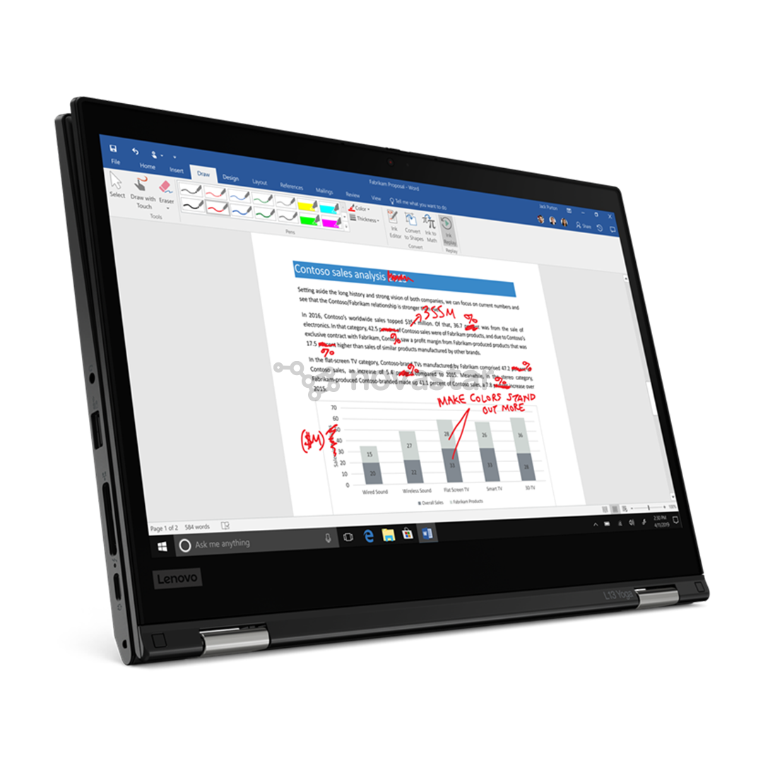 Lenovo Thinkpad L13 Yoga Gen 2/Intel Core i5-1135G7/Intel Iris Xe Graphics/512 GB SSD; 16 GB RAM/W10P, ENG