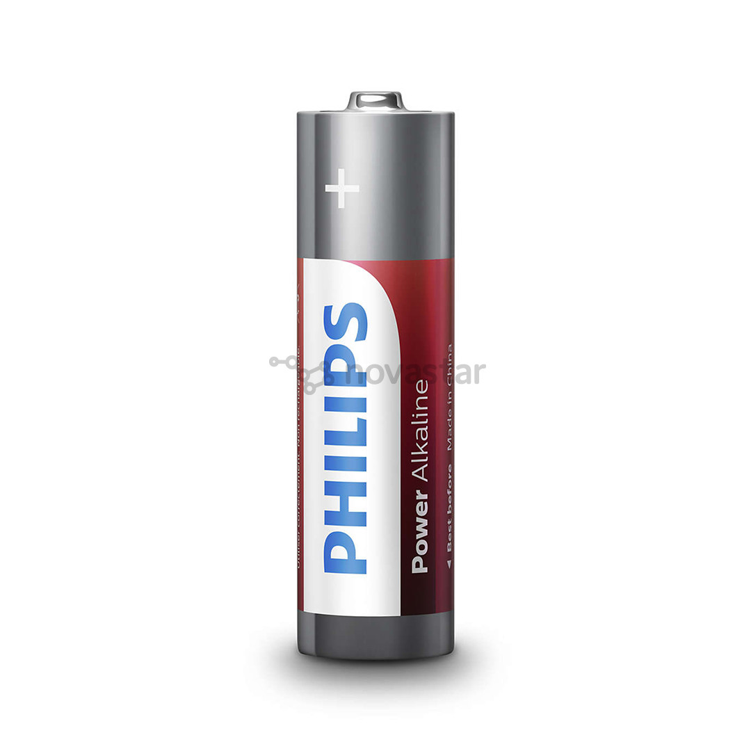 Philips Power Alkaline AA, 20 vnt. - Elementai