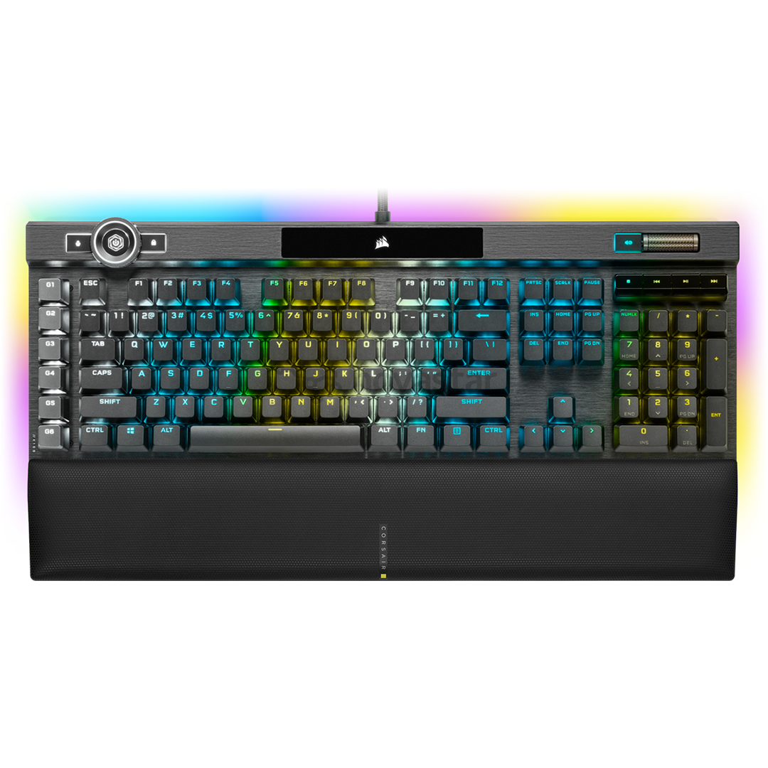 Klaviatūra Corsair K100 RGB OPX, SWE, Laidinė