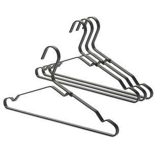 Brabantia, 4 pieces, black - Clothes hanger set