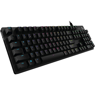 Logitech G512 Carbon Lightsynch, GX Brown, SWE, black - Mechanical Keyboard