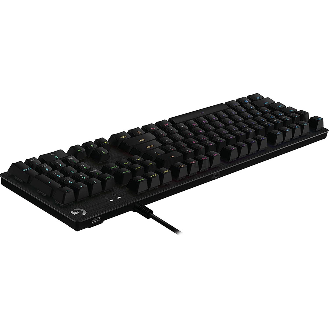 Klaviatūra Logitech G513 Carbon Lightsynch, GX Brown, laidinė, SWE
