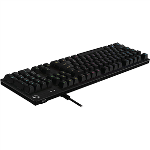 Klaviatūra Logitech G512 Carbon Lightsync GX Red, SWE, Laidinė