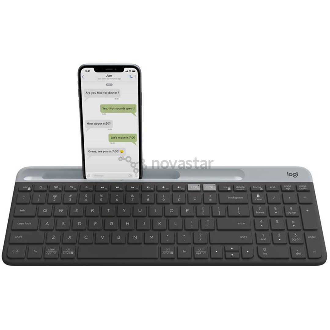 Klaviatūra Logitech K580 SWE, belaidė