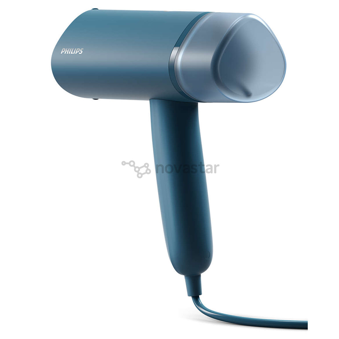 Philips 3000, 1000 W, blue - Handheld clothing steamer