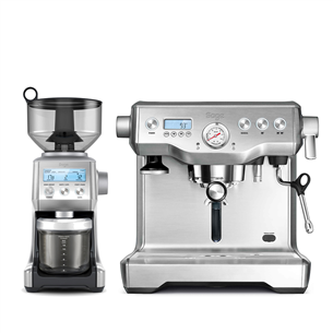 Kavos apatatas SAGE the Dual Boiler + coffee grinder Smart Grinder™ Pro, SEP920BSS