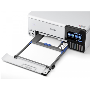 Epson EcoTank L8160, WiFi, LAN, white - Multifunctional Color Inkjet Printer/Photo Printer