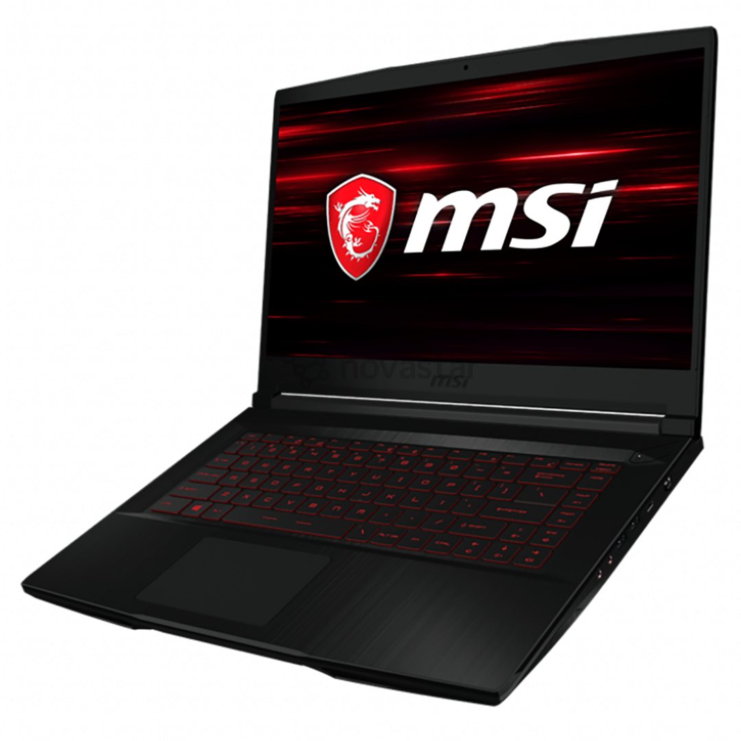 Nešiojamas kompiuteris MSI GF63 10SC/Intel® Core™ i5-10300H/GeForce GTX 1650 MaxQ 4GB/SSD 512 GB/RAM 16GB/WIN10H/ENG