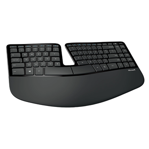 Microsoft Sculpt Ergonomic, SWE, black - Wireless Desktop