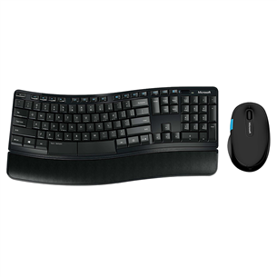 MicroSoft Sculpt Comfort, SWE, черный - Беспроводная клавиатура + мышь L3V-00009