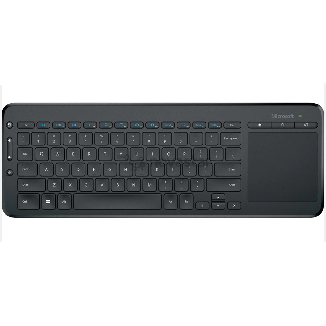 Klaviatūra Microsoft All-in-One Media, belaidė, Nordic