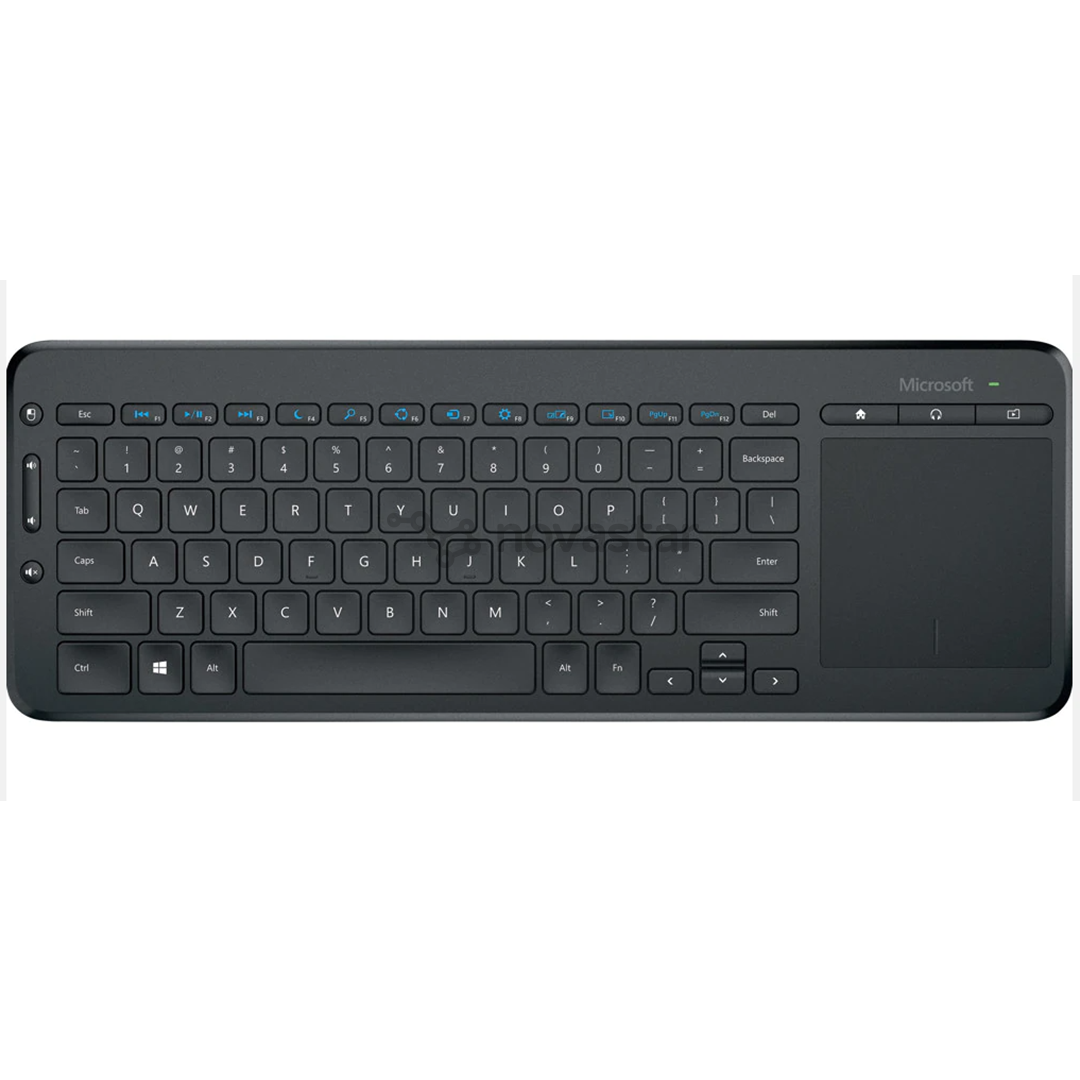 Klaviatūra Microsoft All-in-One Media, belaidė, Nordic
