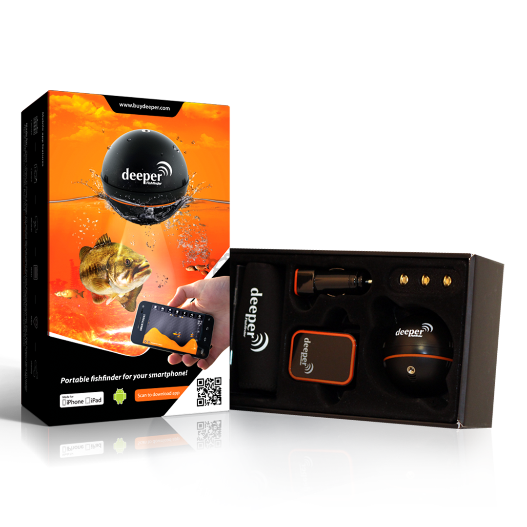 Žuvų paieškos sensorius Deeper Smart Sonar PRO+