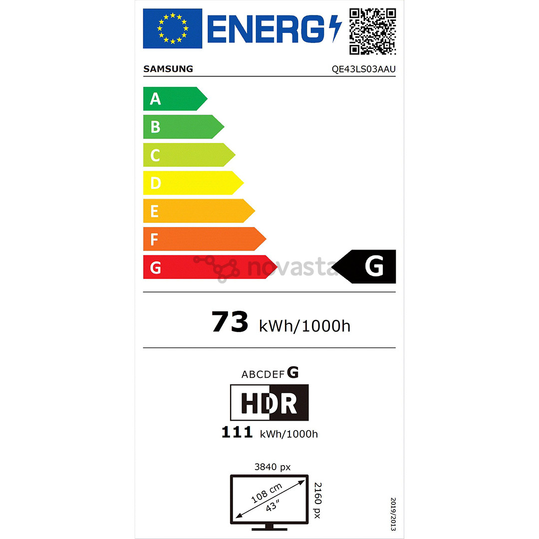 Televizorius Samsung QE43LS03AAUXXH