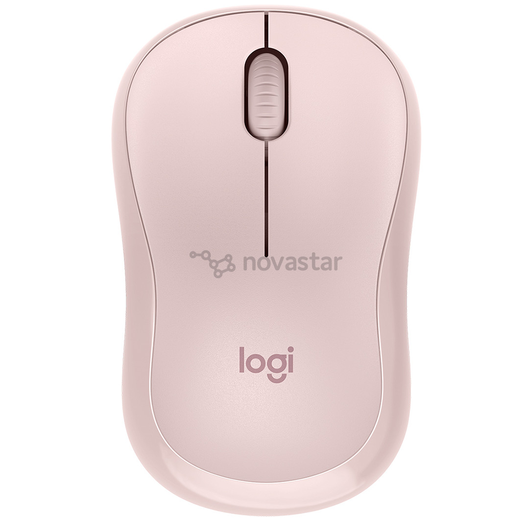 Pelė Logitech M220 Silent, belaidė, Rožinė