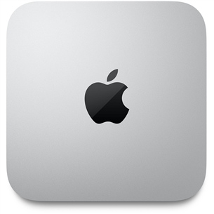 Apple Mac Mini (Late 2020), M1 8C/8C, 16 ГБ, 256 ГБ, серебристый - Настольный компьютер