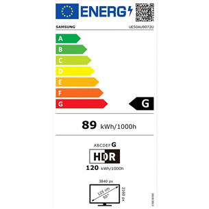 Televizorius Samsung UE50AU9072UXXH