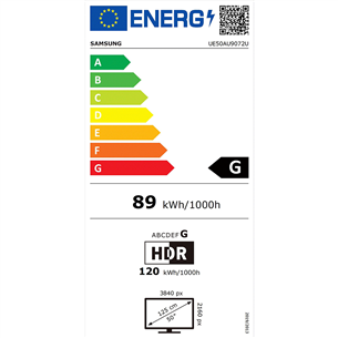 Televizorius Samsung UE50AU9072UXXH