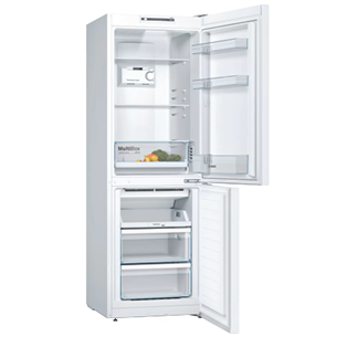 Bosch, 282 L, height 176 cm, white - Refrigerator