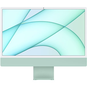 Stacionarus kompiuteris Apple iMac 24'', 2021, RUS, Green, MJV83RU/A MJV83RU/A
