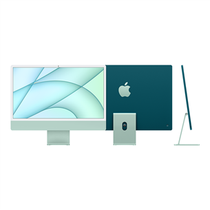 Apple iMac 24" (2021), M1 8C/7C, 8 GB, 256 GB, RUS, green - All-in-one PC