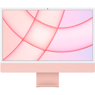 Apple iMac 24" (2021), M1 8C/7C, 8 ГБ, 256 ГБ, ENG, розовый - Настольный компьютер "все в одном"