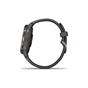 Išmanusis laikrodis Garmin Venu 2s, Slate Stainless Steel/Graphite